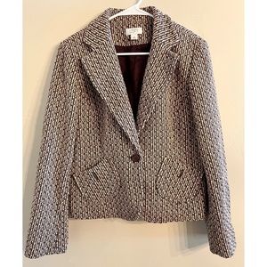 Ann Taylor Tweed Blazer